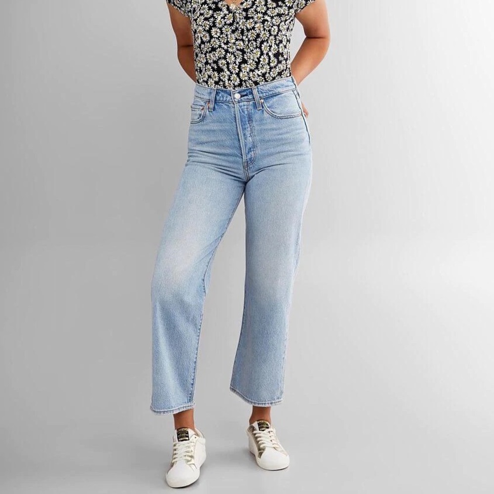 Levi’s ribcage straight ankle jeans